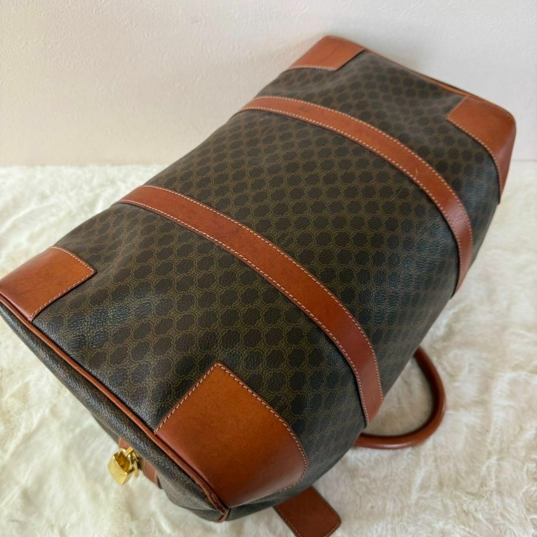 CELINE マカダム ボストンバッグ カデナ 旅行かばん PVC トリオンフ CELINE マカダム ボストンバッグ カデナ 旅行かばん PVC トリオンフ