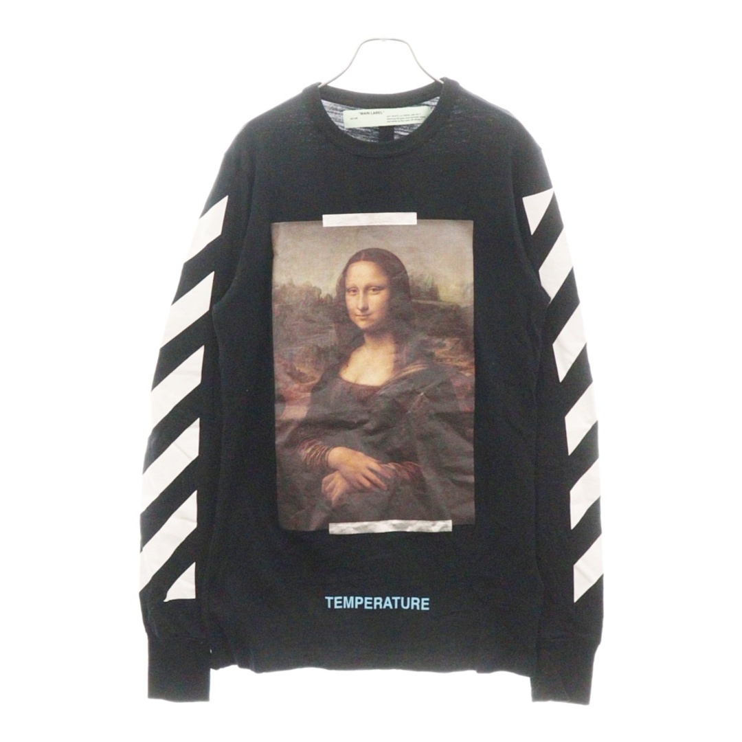 OFF-WHITE オフホワイト 18SS DIAG MONALISA L/S TEE モナリザ OFF-WHITE オフホワイト 18SS DIAG MONALISA L/S TEE モナリザ