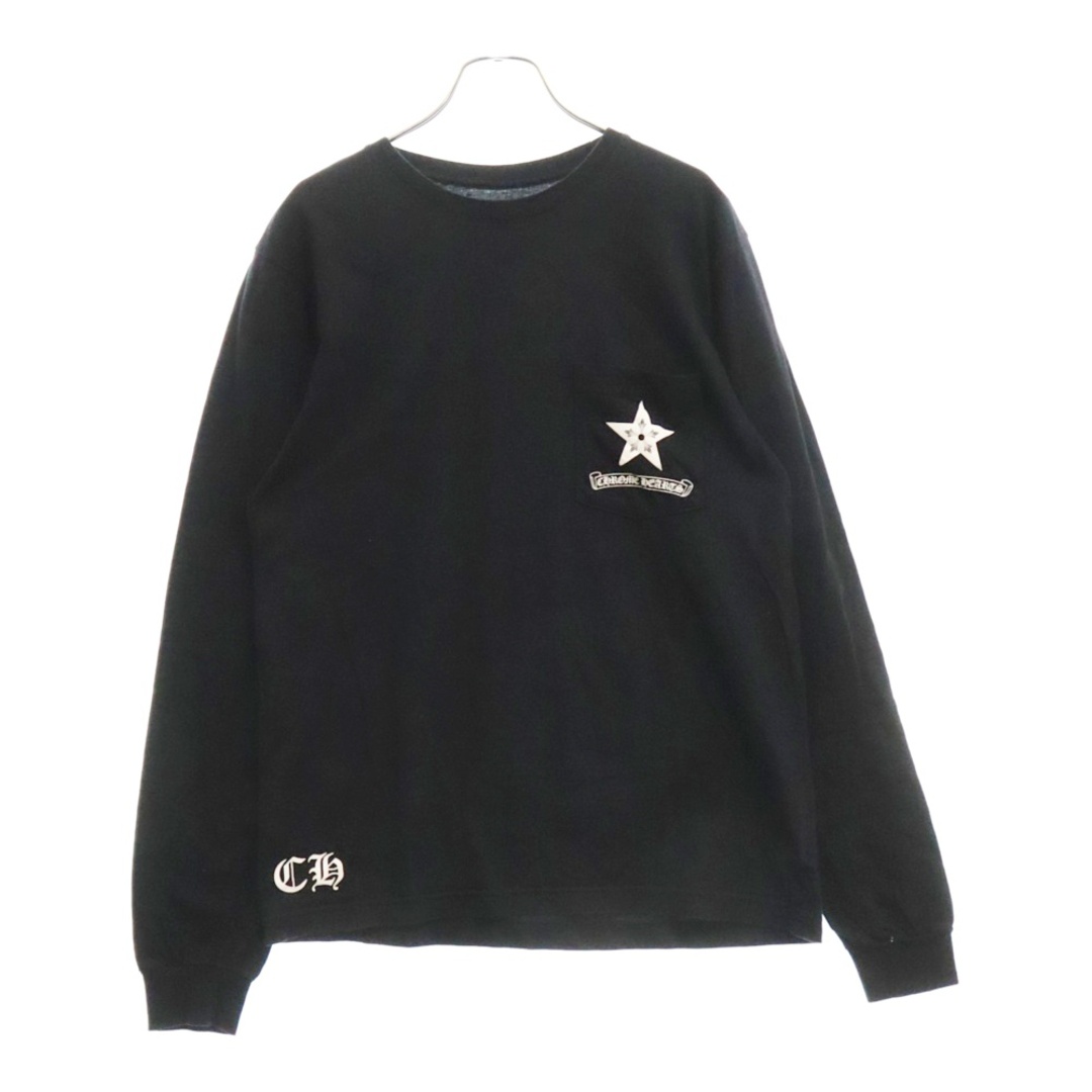 CHROME HEARTS クロムハーツ SLO RIDE CHロゴ刺繍クルーネック CHROME HEARTS クロムハーツ SLO RIDE CHロゴ刺繍クルーネック