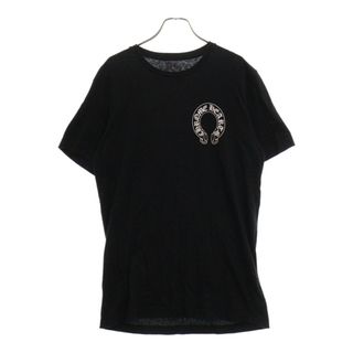 CHROME HEARTS クロムハーツ ×MATTY BOY フロントホースシュー バックグラフィック プリント クルーネック 半袖Tシャツ ブラック