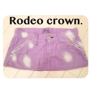 ロデオクラウンズ(RODEO CROWNS)の値下げ！ rodeo スカート♡(ミニスカート)