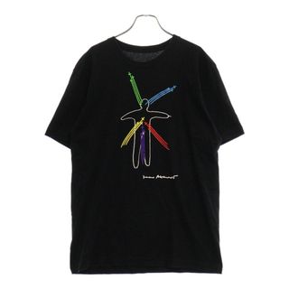 CHROME HEARTS クロムハーツ ABRAMOVIC TEE アブラモヴィッチ フロントプリント クルーネック 半袖Tシャツ ブラック