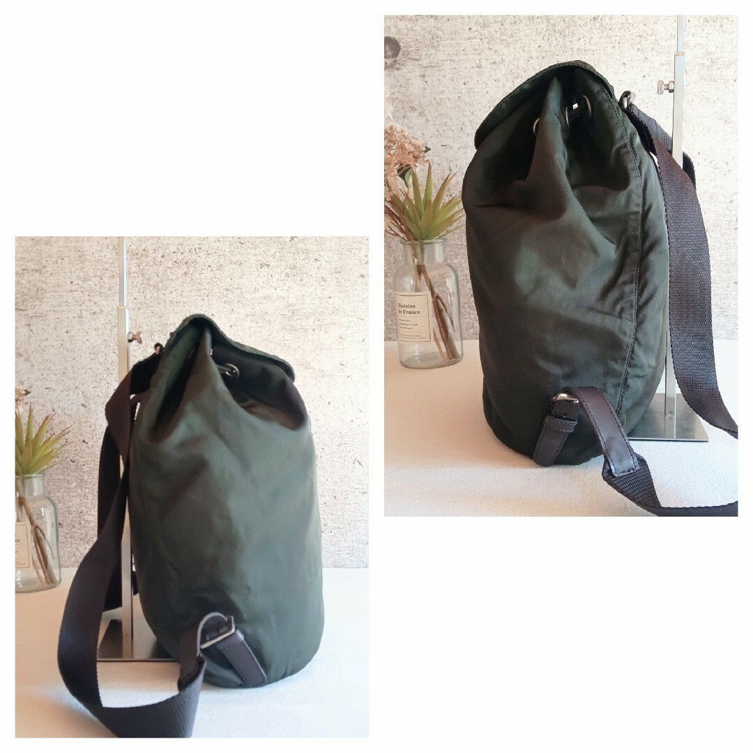 PRADA - 良品 プラダ ナイロン 巾着 リュック バッグ 鞄 PRADA - 良品 プラダ ナイロン 巾着 リュック バッグ 鞄