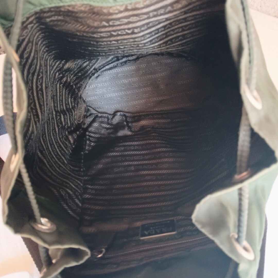 PRADA - 良品 プラダ ナイロン 巾着 リュック バッグ 鞄 PRADA - 良品 プラダ ナイロン 巾着 リュック バッグ 鞄
