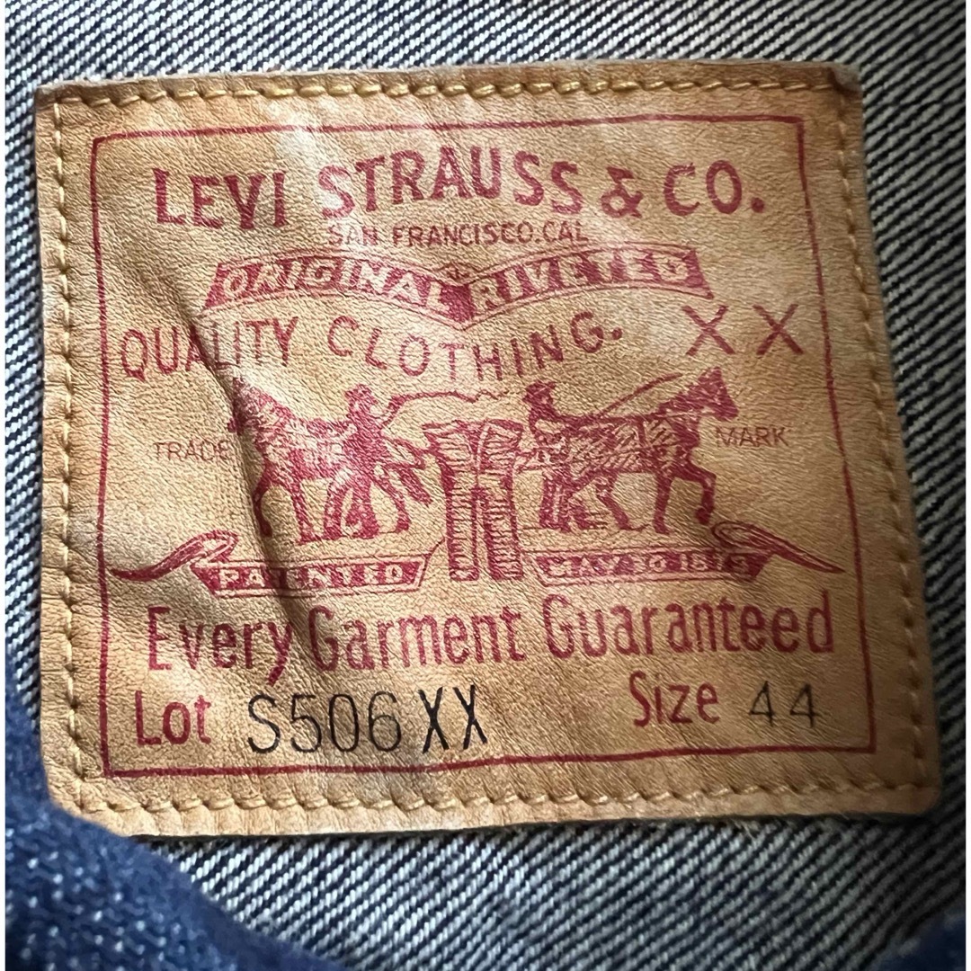 LEVI'S VINTAGE CLOTHING - サイズ44 LEVI'S S506XX バレンシア LEVI'S VINTAGE CLOTHING - サイズ44 LEVI'S S506XX バレンシア