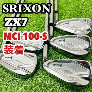 Srixon - 名器 SRIXON スリクソン ZX7 アイアンセット MCI 装着 Srixon - 名器 SRIXON スリクソン ZX7 アイアンセット MCI 装着