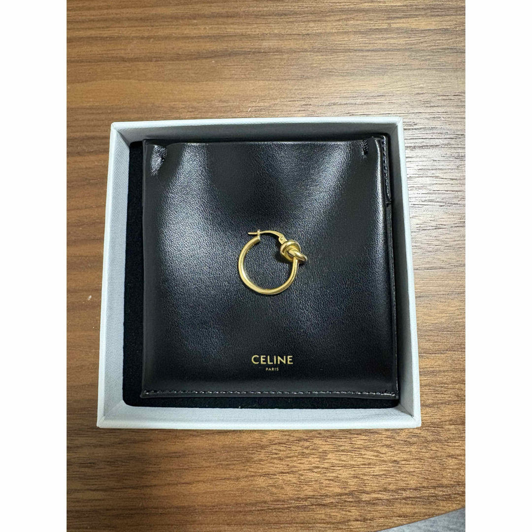 CELINE ノットフープピアス片耳 CELINE ノットフープピアス片耳