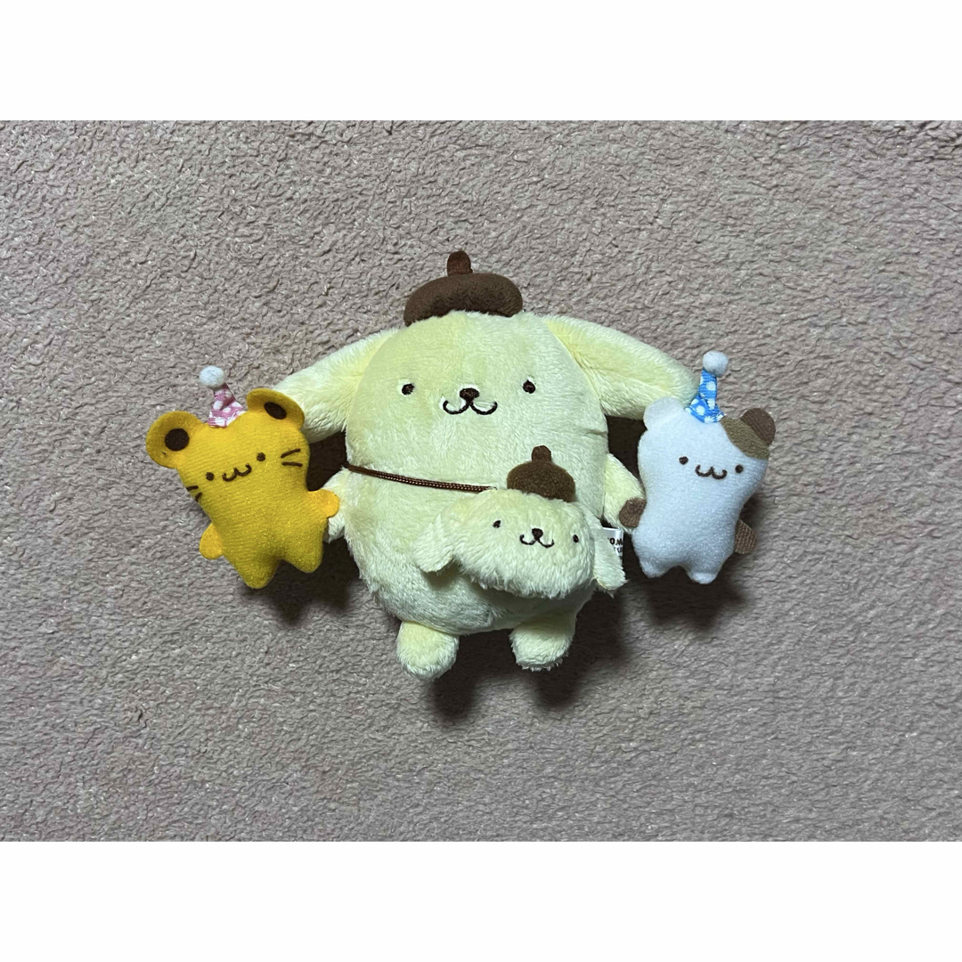 ポムポムプリン バースデーマスコット サンリオピューロランド限定品 ぬいぐるみ