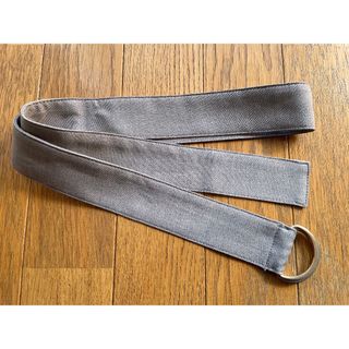 ベルト　サッシュ　グレージュ(ベルト)