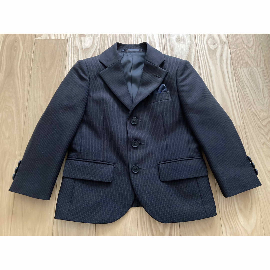 フォーマルスーツ上下セット キッズ 100㎝ キッズ/ベビー/マタニティのキッズ服男の子用(90cm~)(ドレス/フォーマル)の商品写真