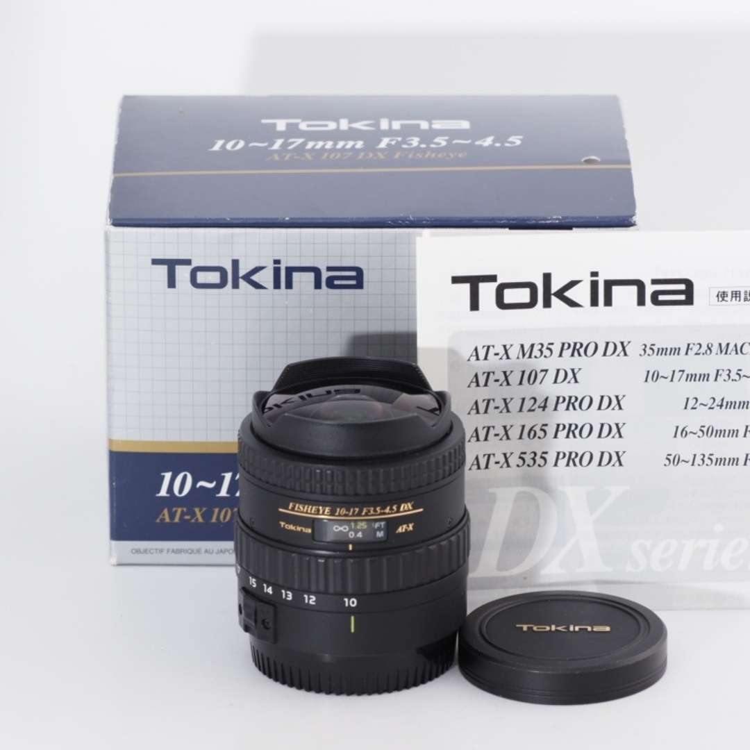 Tokina トキナー 広角ズームレンズ AT-X 紐解い 107 DX Fisheye Tokina トキナー 広角ズームレンズ AT-X 紐解い 107 DX Fisheye