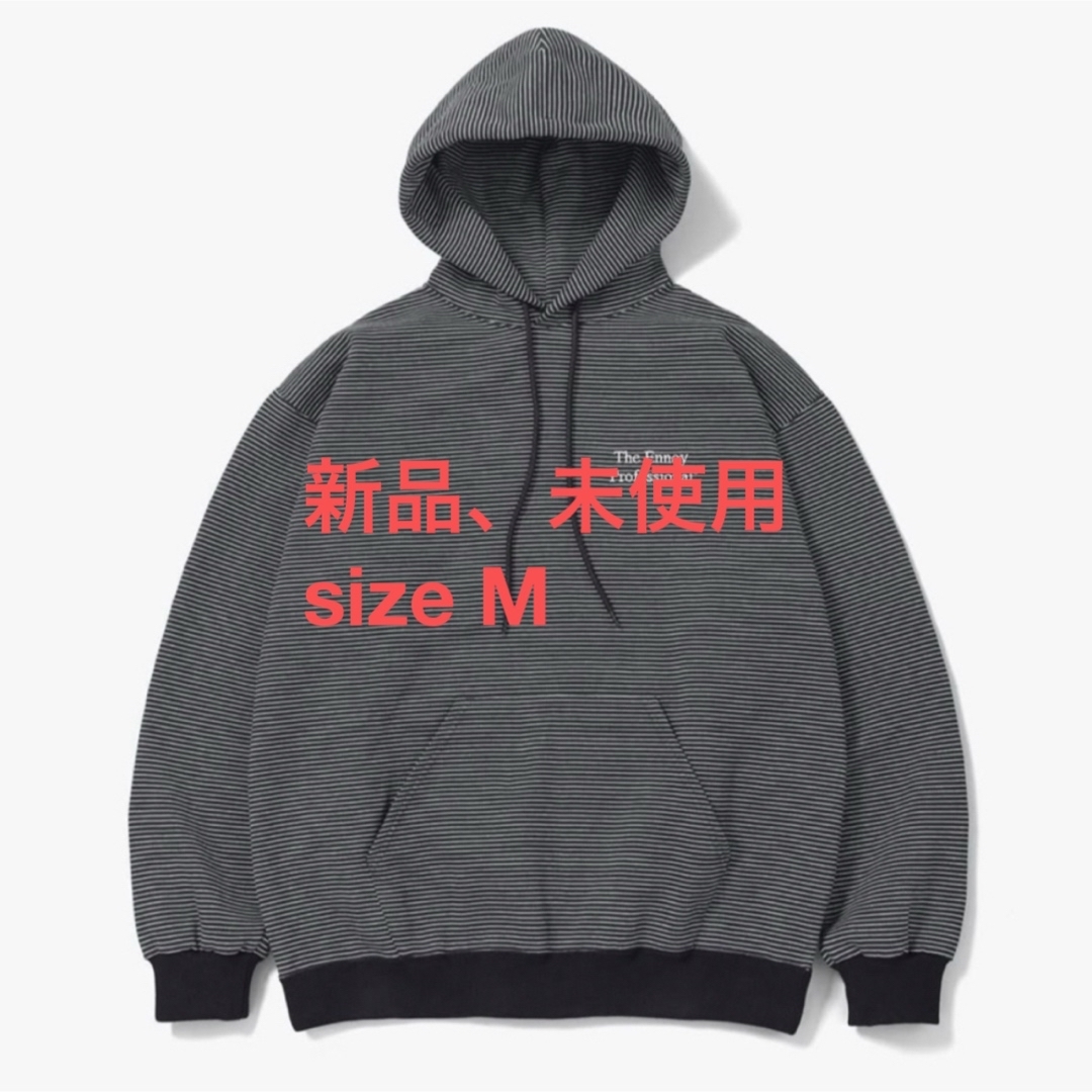ennoy BORDER HOODIE SWEAT ennoy BORDER HOODIE SWEAT