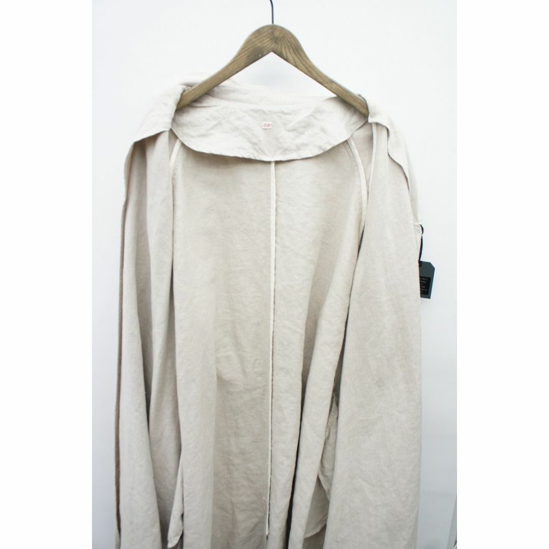 美品OUTIL ウティ MANTEAU UZES ステンカラーコート1119O△