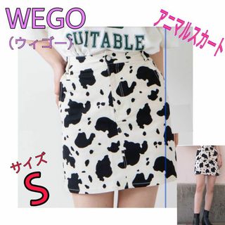 WEGO アニマル柄ミニスカート S(その他)
