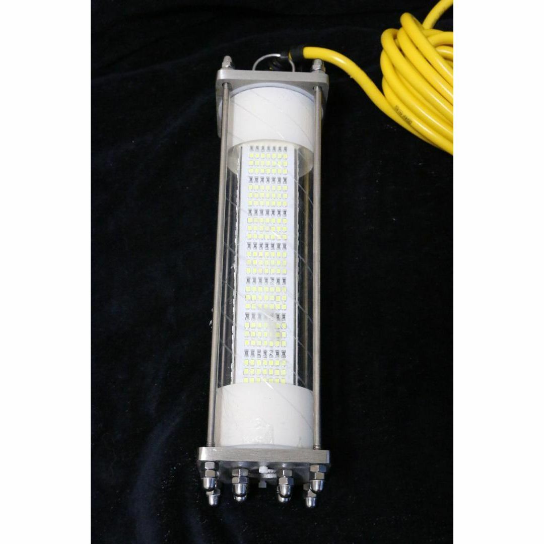 240W 集魚灯【電球色】DC12V LED 水中ライト 7mコード 付 240W 集魚灯【電球色】DC12V LED 水中ライト 7mコード 付