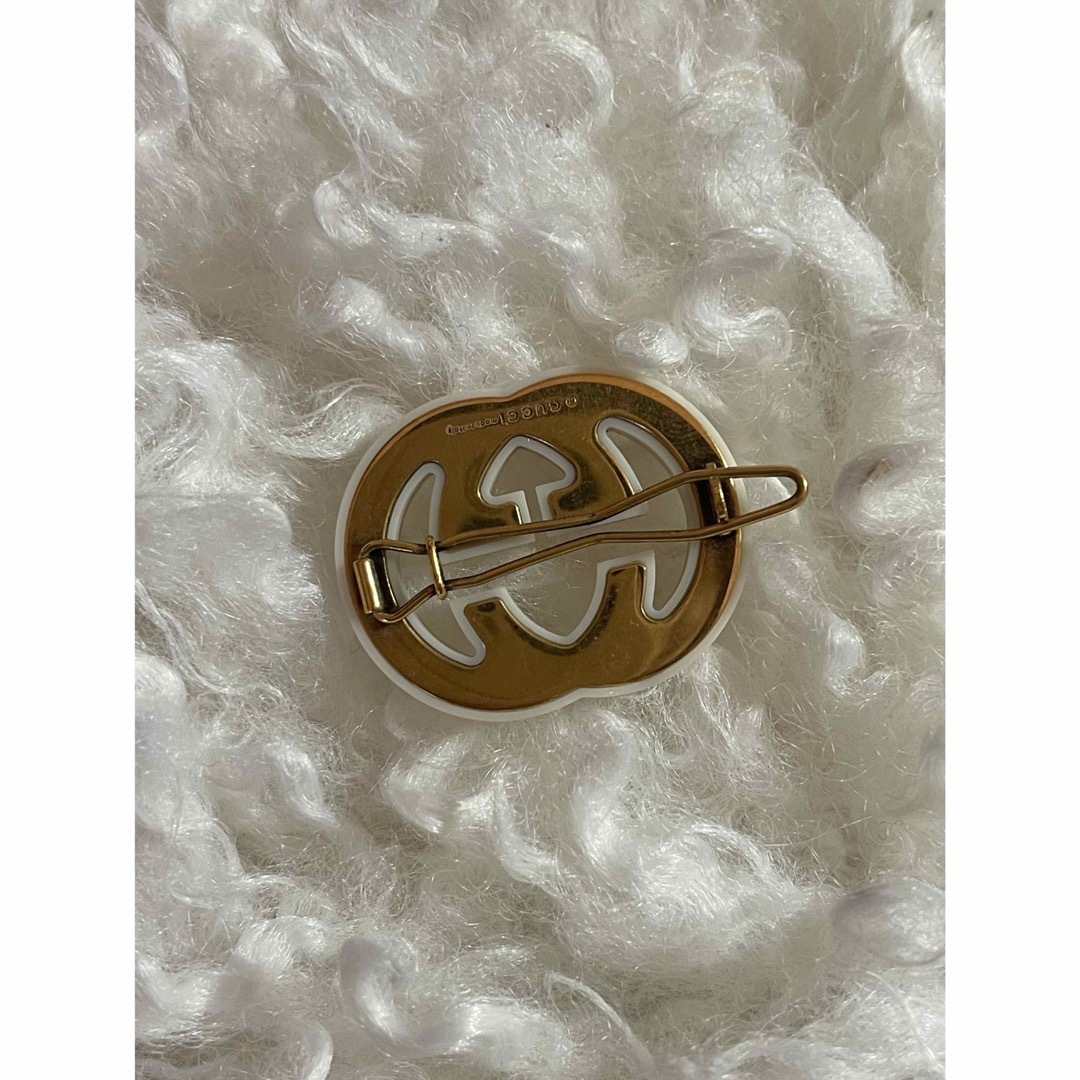 GUCCI クリスタル インターロッキングG ヘアクリップ GUCCI クリスタル インターロッキングG ヘアクリップ