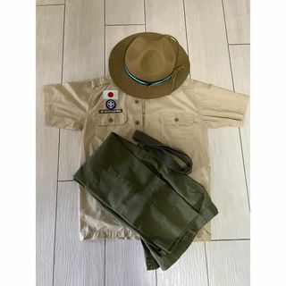 日本ボーイスカウト連盟　制服　帽子　3点セット　ボーイスカウト(その他)