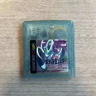 中古品　ゲームボーイ　カラー　ポケットモンスター　クリスタルバージョン(家庭用ゲームソフト)