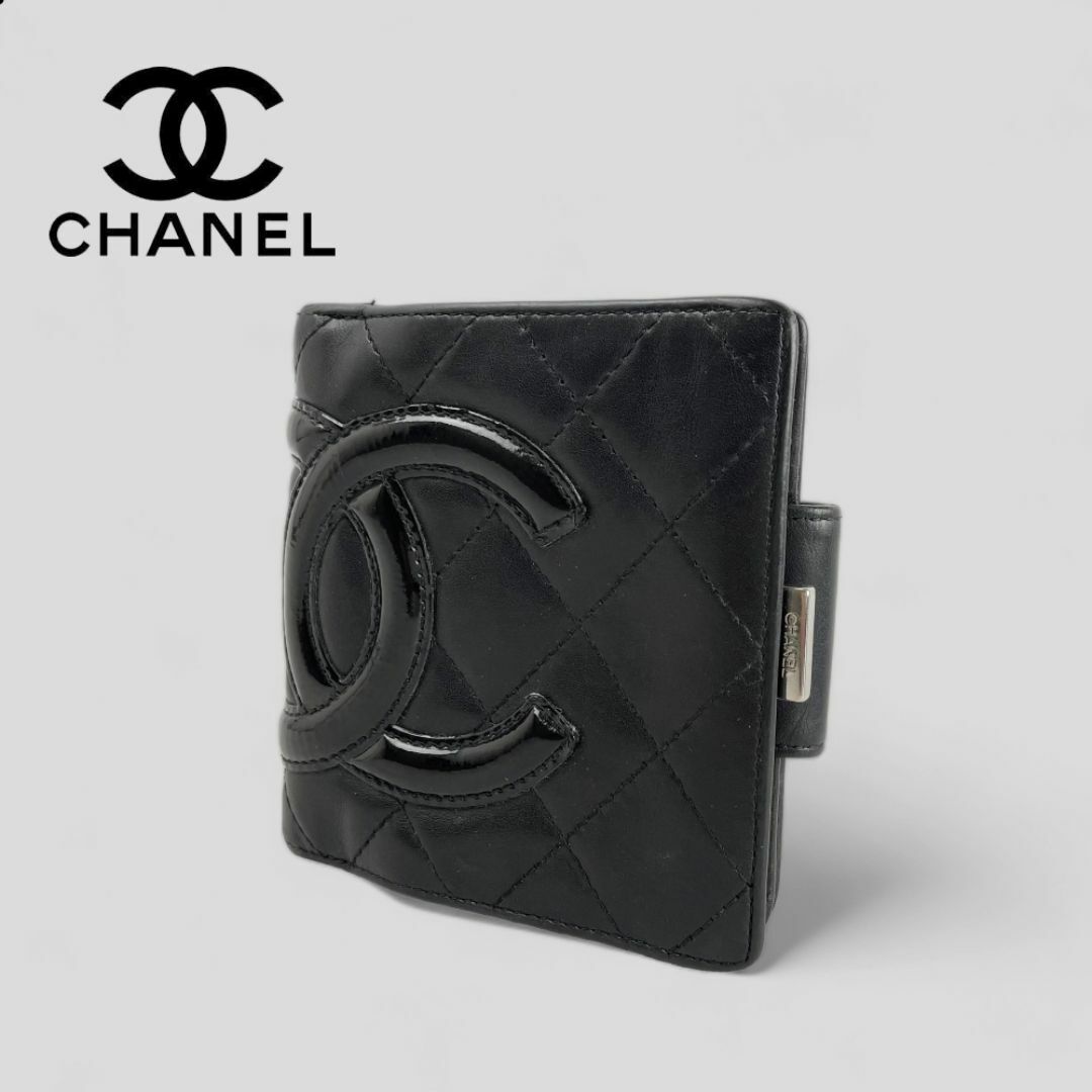 □シャネル CHANEL□ カンボンライン ココマーク 折り財布 □シャネル CHANEL□ カンボンライン ココマーク 折り財布