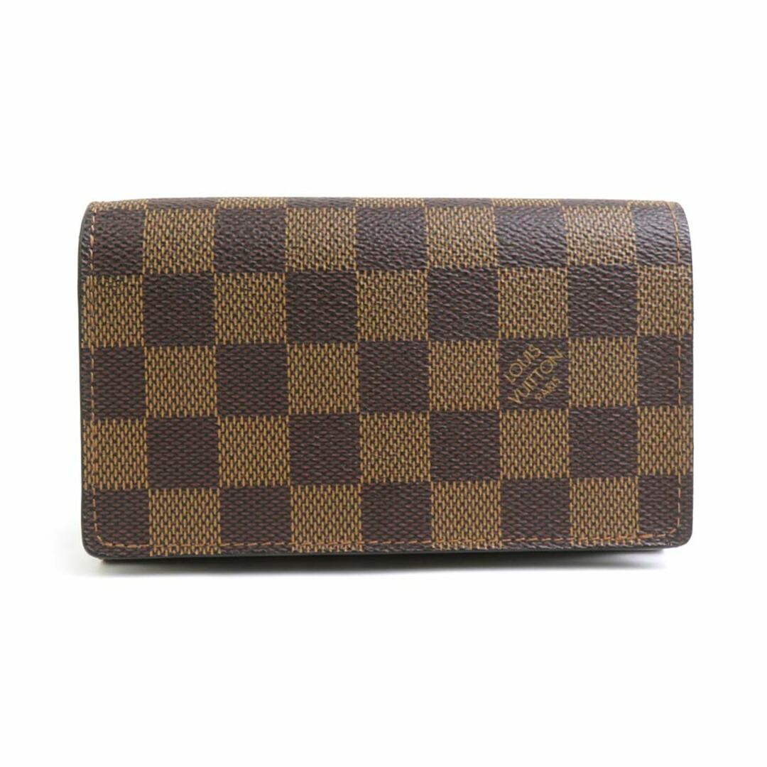 ルイ ヴィトン LOUIS VUITTON 二つ折り財布 ダミエ ポルトモネ ルイ ヴィトン LOUIS VUITTON 二つ折り財布 ダミエ ポルトモネ