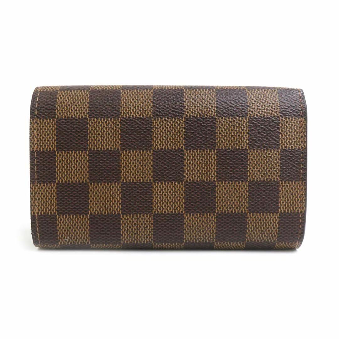 ルイ ヴィトン LOUIS VUITTON 二つ折り財布 ダミエ ポルトモネ ルイ ヴィトン LOUIS VUITTON 二つ折り財布 ダミエ ポルトモネ