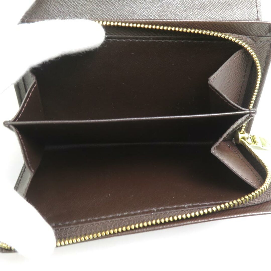 ルイ ヴィトン LOUIS VUITTON 二つ折り財布 ダミエ ポルトモネ ルイ ヴィトン LOUIS VUITTON 二つ折り財布 ダミエ ポルトモネ