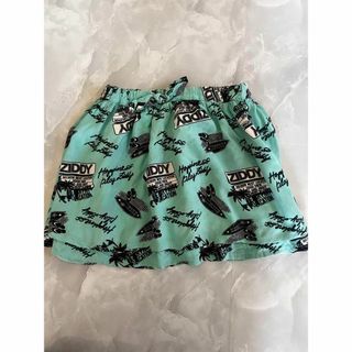 子供服　スカートのみ　水色柄物(スカート)