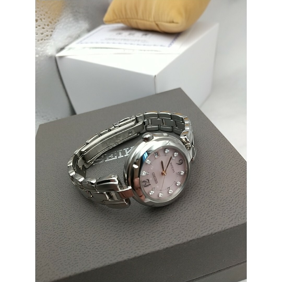 SEIKO - セイコー エクセリーヌ 電波ソーラー 美品 9P SEIKO - セイコー エクセリーヌ 電波ソーラー 美品 9P