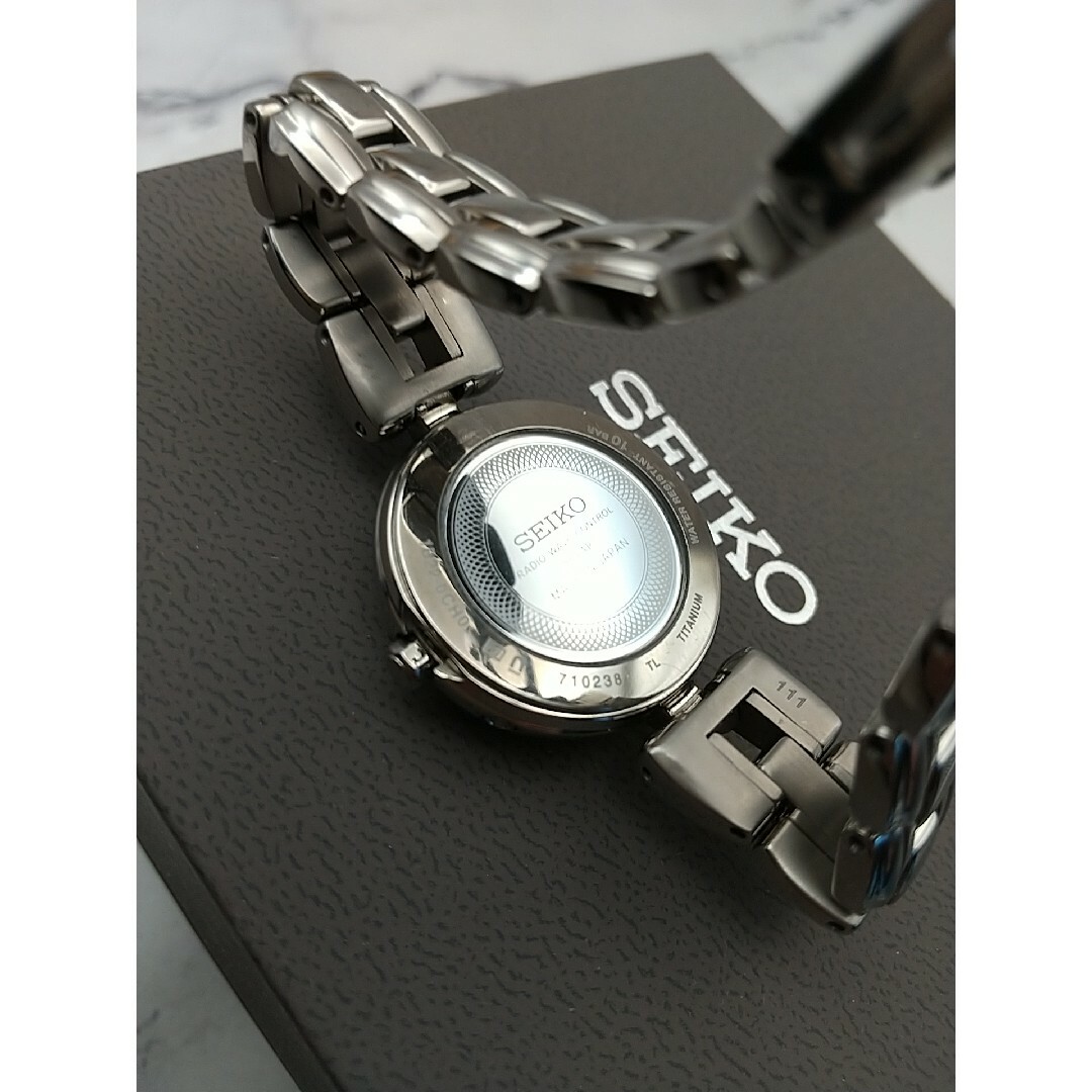 SEIKO - セイコー エクセリーヌ 電波ソーラー 美品 9P SEIKO - セイコー エクセリーヌ 電波ソーラー 美品 9P