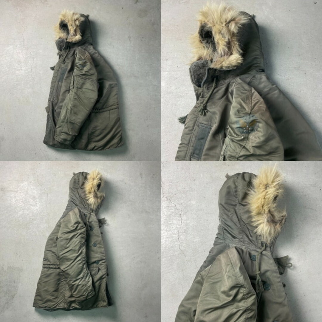 50年代 USAF U.S.AIR FORCE 米軍実品 N-3B フライトジャケット 50年代 USAF U.S.AIR FORCE 米軍実品 N-3B フライトジャケット