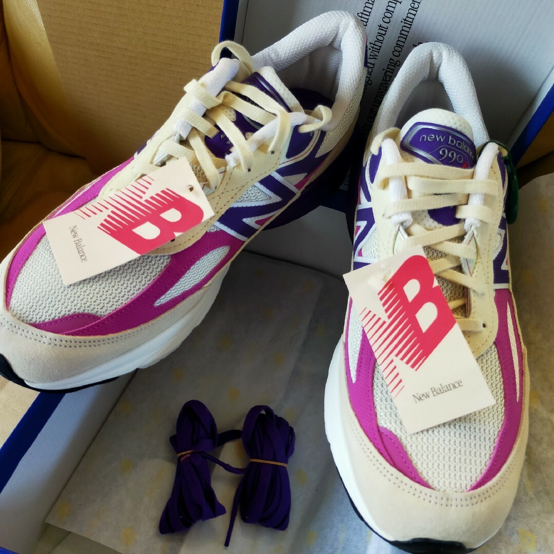 New Balance - NEW BALANCE 990V6 Magenta U990TD6 30cmの通販 New Balance - NEW BALANCE 990V6 Magenta U990TD6 30cmの通販