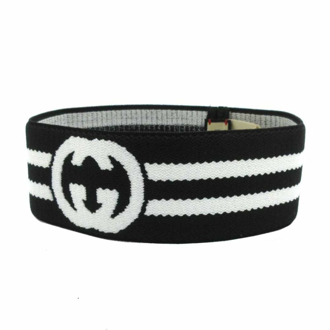 GUCCI - 【新品】グッチ 676646 (ブラック×ホワイト系) M ヘア GUCCI - 【新品】グッチ 676646 (ブラック×ホワイト系) M ヘア