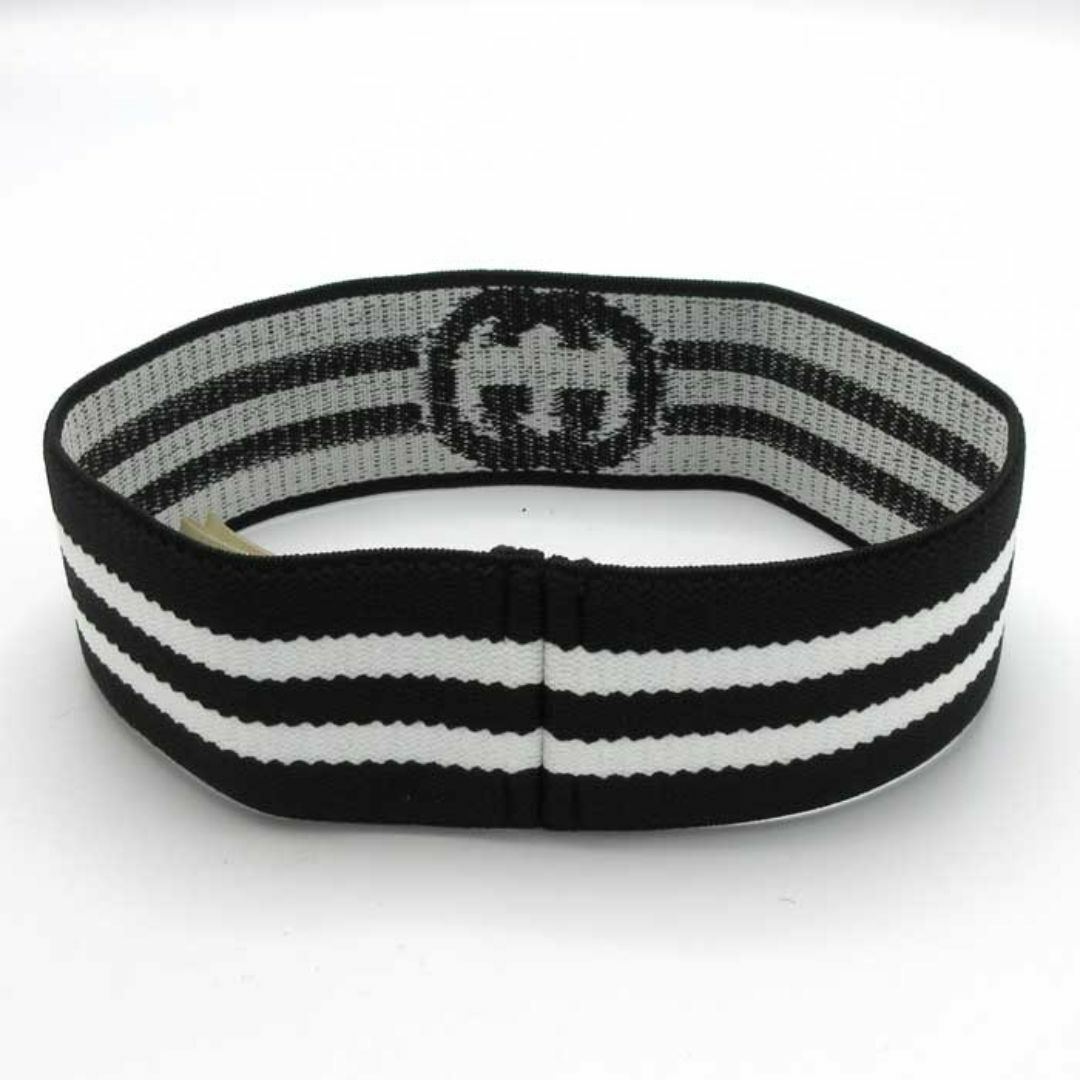 GUCCI - 【新品】グッチ 676646 (ブラック×ホワイト系) M ヘア GUCCI - 【新品】グッチ 676646 (ブラック×ホワイト系) M ヘア