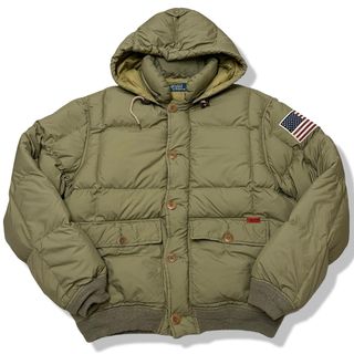 POLO RALPH LAUREN(ダウンジャケット ・ ベージュ系)のフリマ POLO RALPH LAUREN(ダウンジャケット ・ ベージュ系)のフリマ