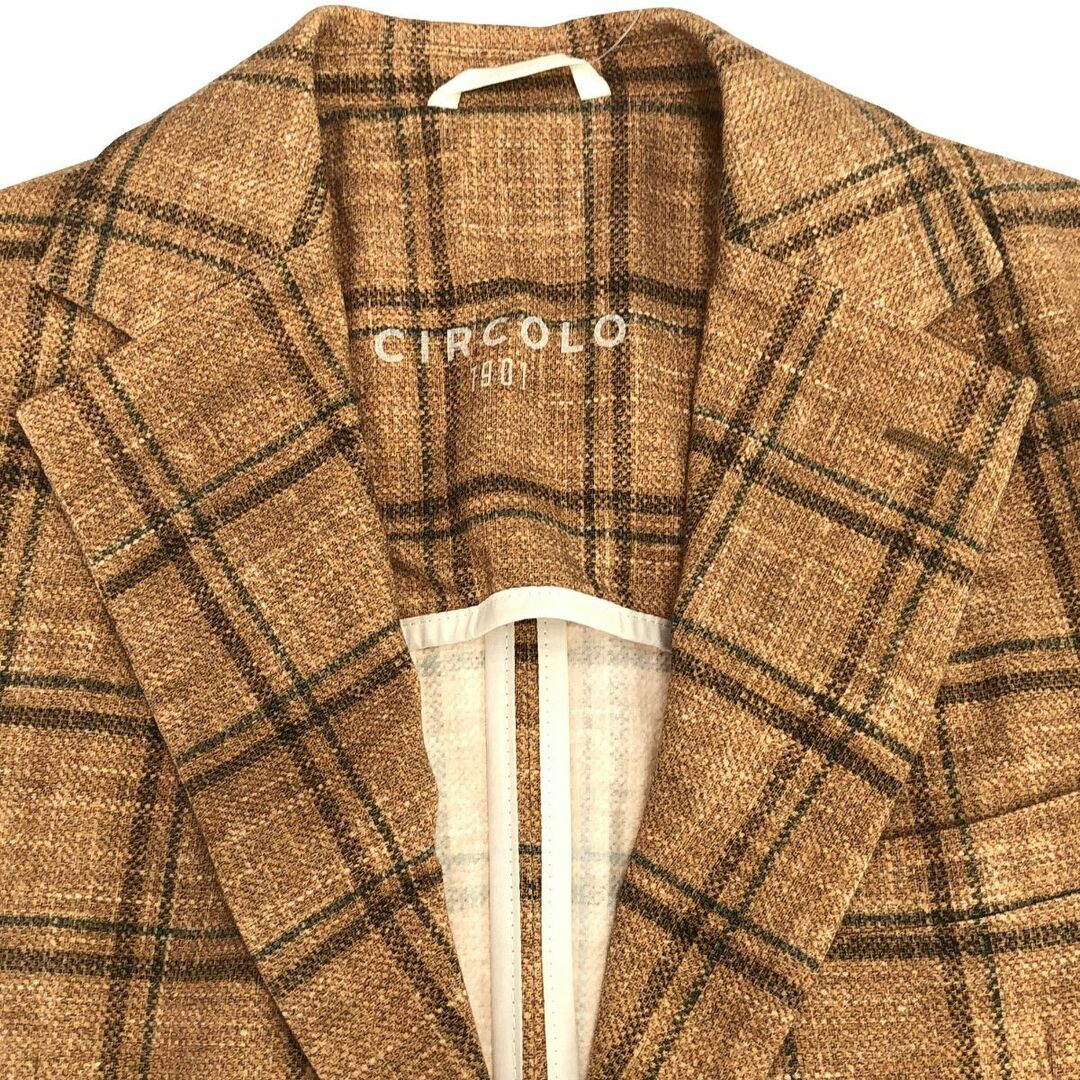 CIRCOLO 1901 チルコロ1901 BOLLA チェック柄コットンストレッチ CIRCOLO 1901 チルコロ1901 BOLLA チェック柄コットンストレッチ