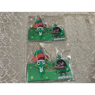 ケロロ軍曹　アクリルスタンド　クリスマス　2個セット(その他)