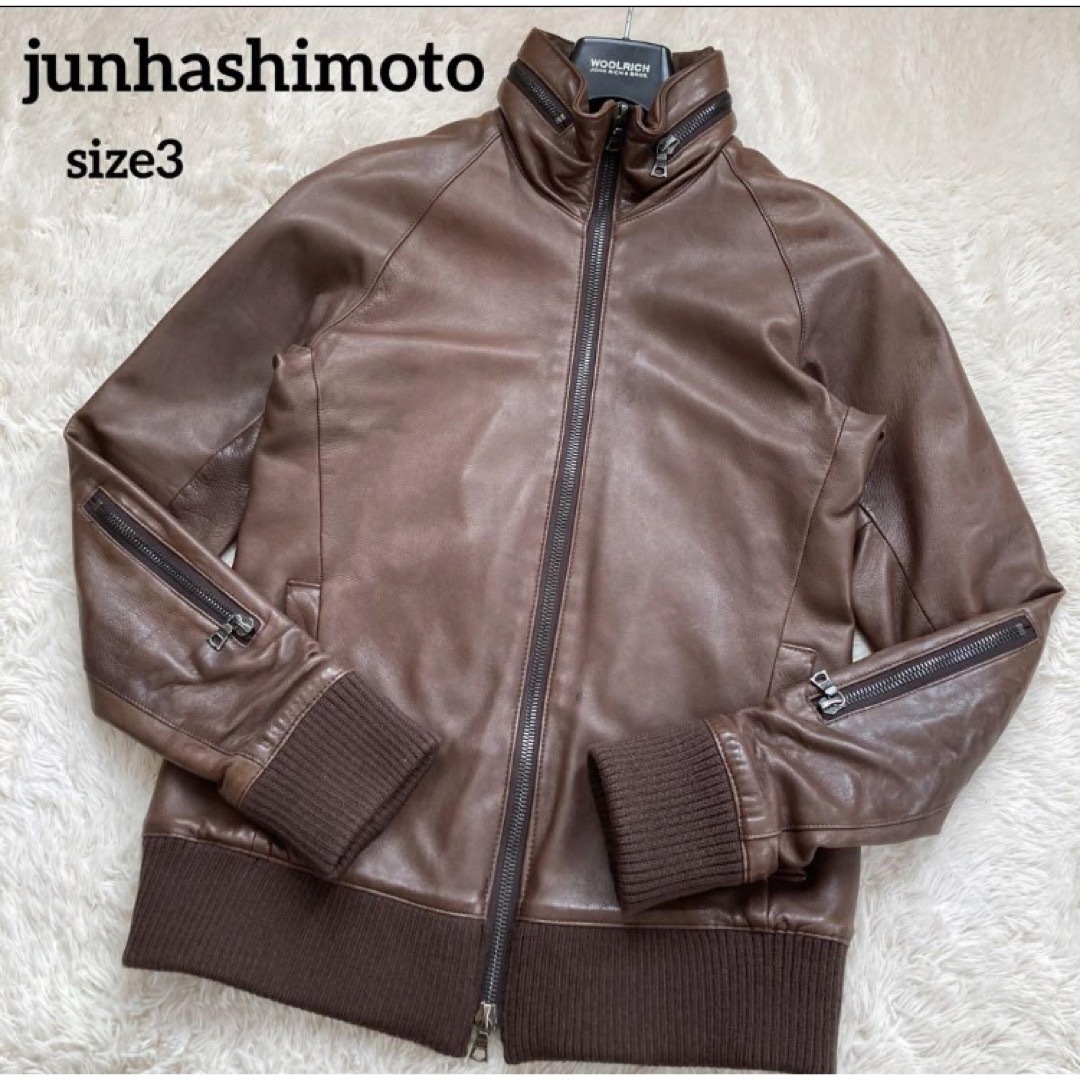 junhashimoto - ✨ジュンハシモト✨ラムレザージャケット junhashimoto - ✨ジュンハシモト✨ラムレザージャケット
