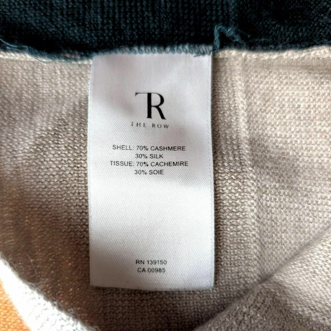 The row ザロウ カシミヤシルク混 ロングニット セーターSプル The row ザロウ カシミヤシルク混 ロングニット セーターSプル