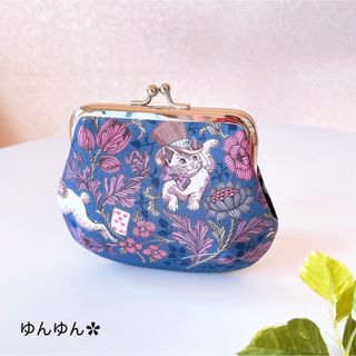 年末SALE／ジョリーフルール☆ぽってりがま口／がま口お財布ポーチ(ポーチ)