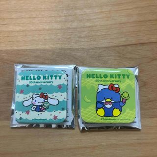 サンリオ(サンリオ)のサンリオ　サーティワン缶バッチ2個セット(キャラクターグッズ)