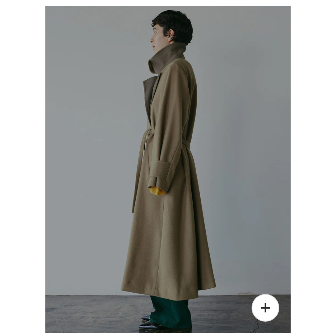 Ameri VINTAGE - AMERI EDGE FLARE WOOL COATの通販 by