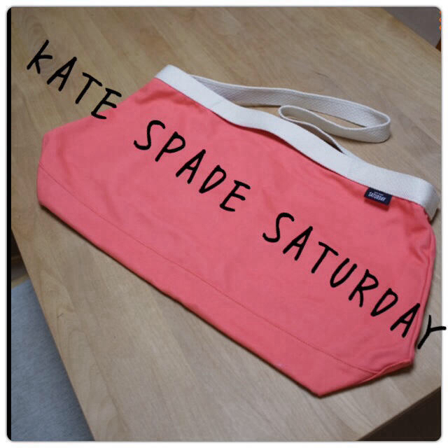 KATE SPADE SATURDAY(ケイトスペードサタデー)の未使用！差し色オレンジ☆2wayトート☆ レディースのバッグ(トートバッグ)の商品写真