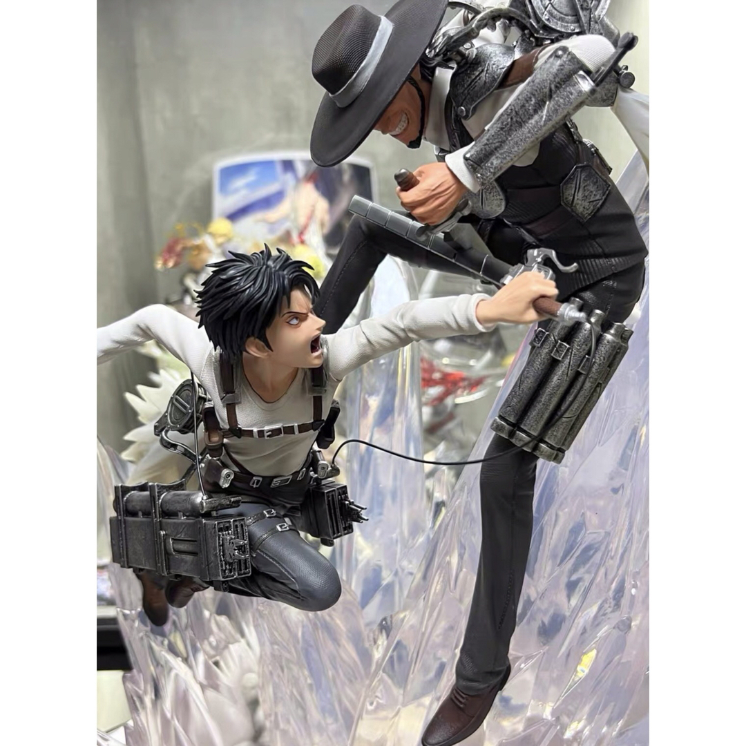 進撃の巨人 ケニーVS リヴァイ フィギュア ガレージキット GK 進撃の巨人 ケニーVS リヴァイ フィギュア ガレージキット GK