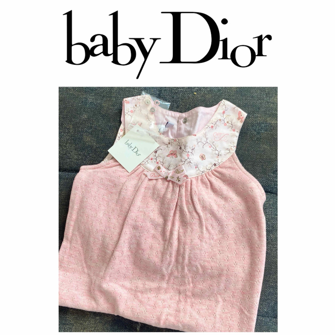 baby Dior - 新品未使用 タグ付き ベビーディオール ロンパース baby Dior - 新品未使用 タグ付き ベビーディオール ロンパース