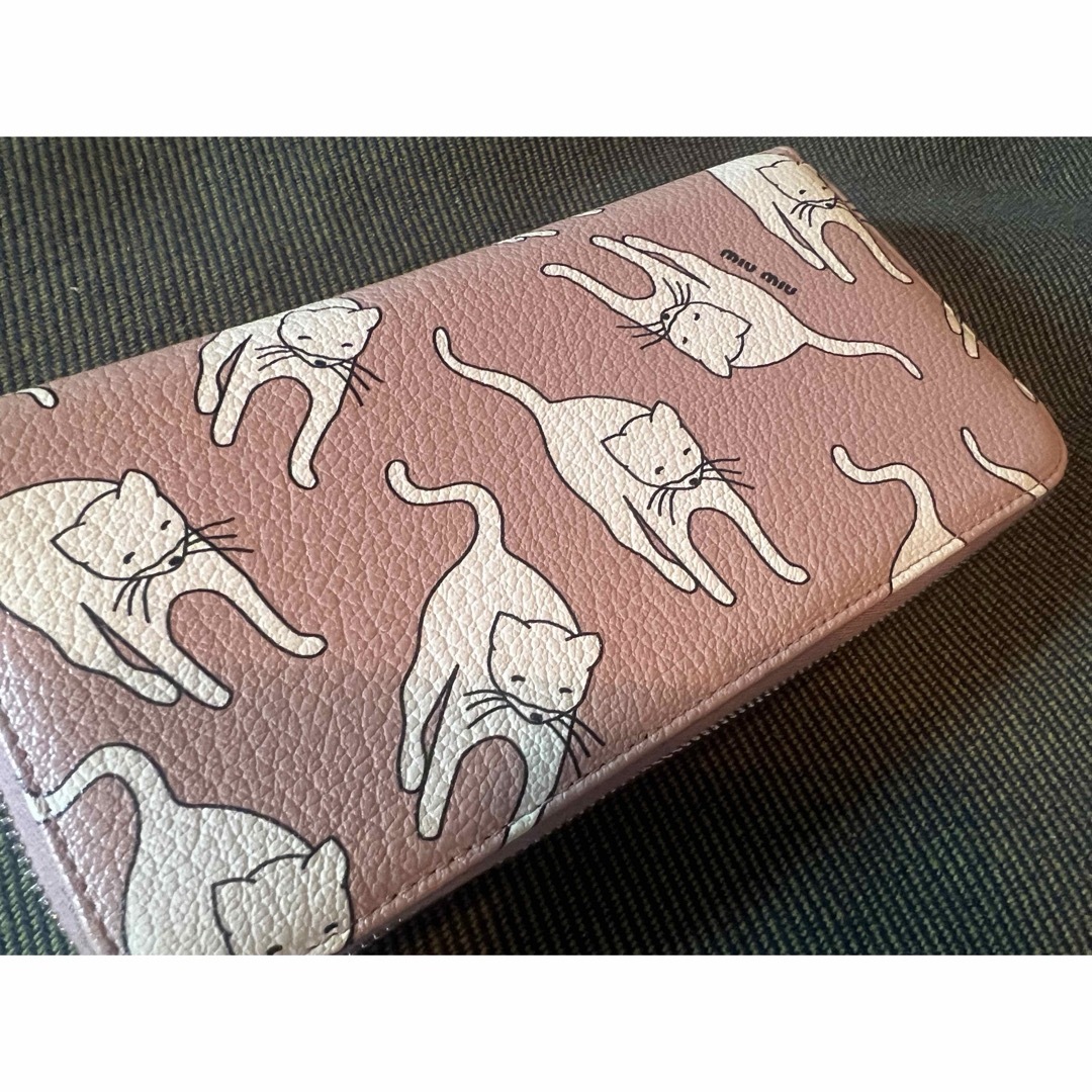 miumiu 長財布 猫柄 miumiu 長財布 猫柄