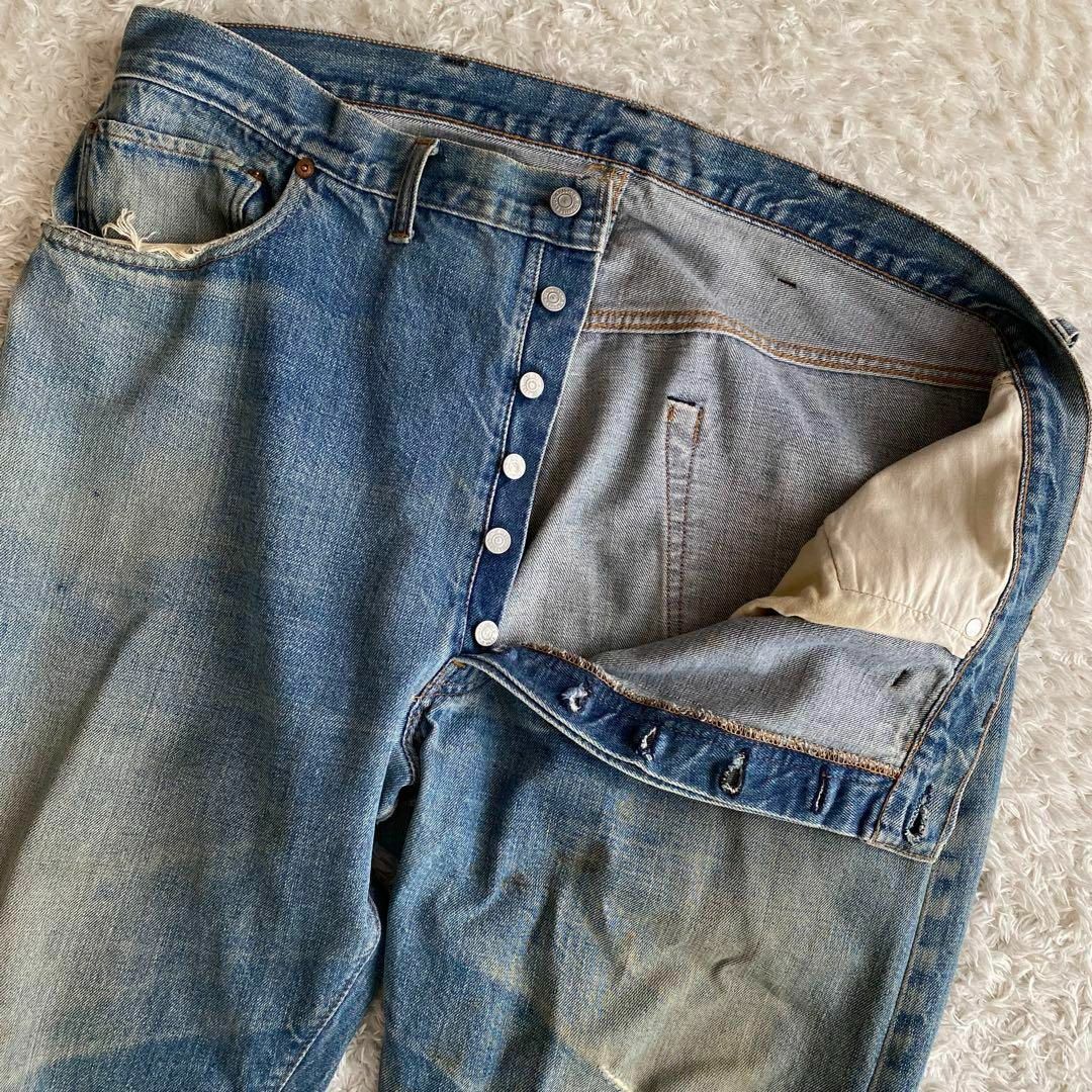 Levi's - ☆レア 70s リーバイス 501 66前期 赤耳 USA製 ヒゲ Levi's - ☆レア 70s リーバイス 501 66前期 赤耳 USA製 ヒゲ