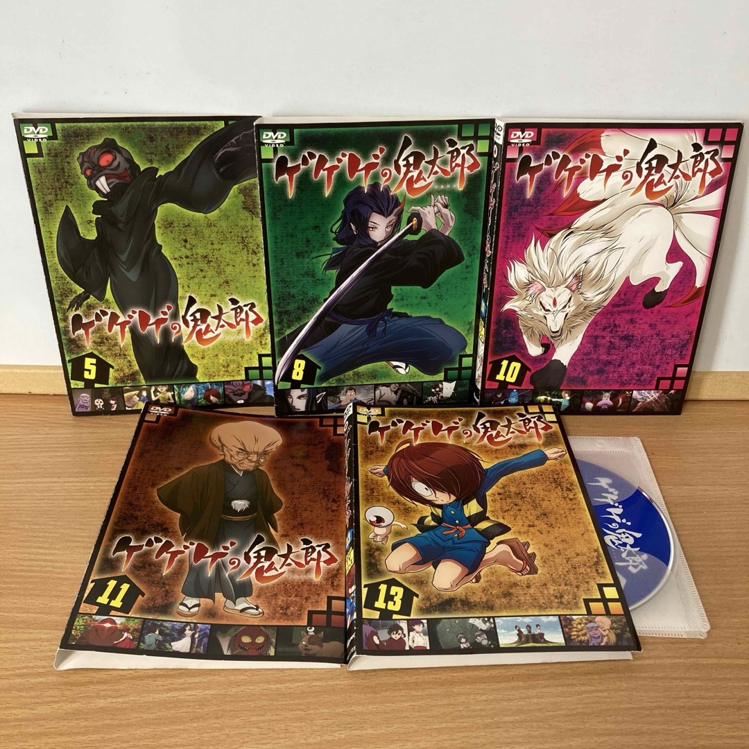 ゲゲゲの鬼太郎 2019 TVシリーズ DVD 5本 5・8・10・11・13 ゲゲゲの鬼太郎 2019 TVシリーズ DVD 5本 5・8・10・11・13