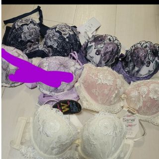 ブラジャー&ショーツ4セット　まとめ売り