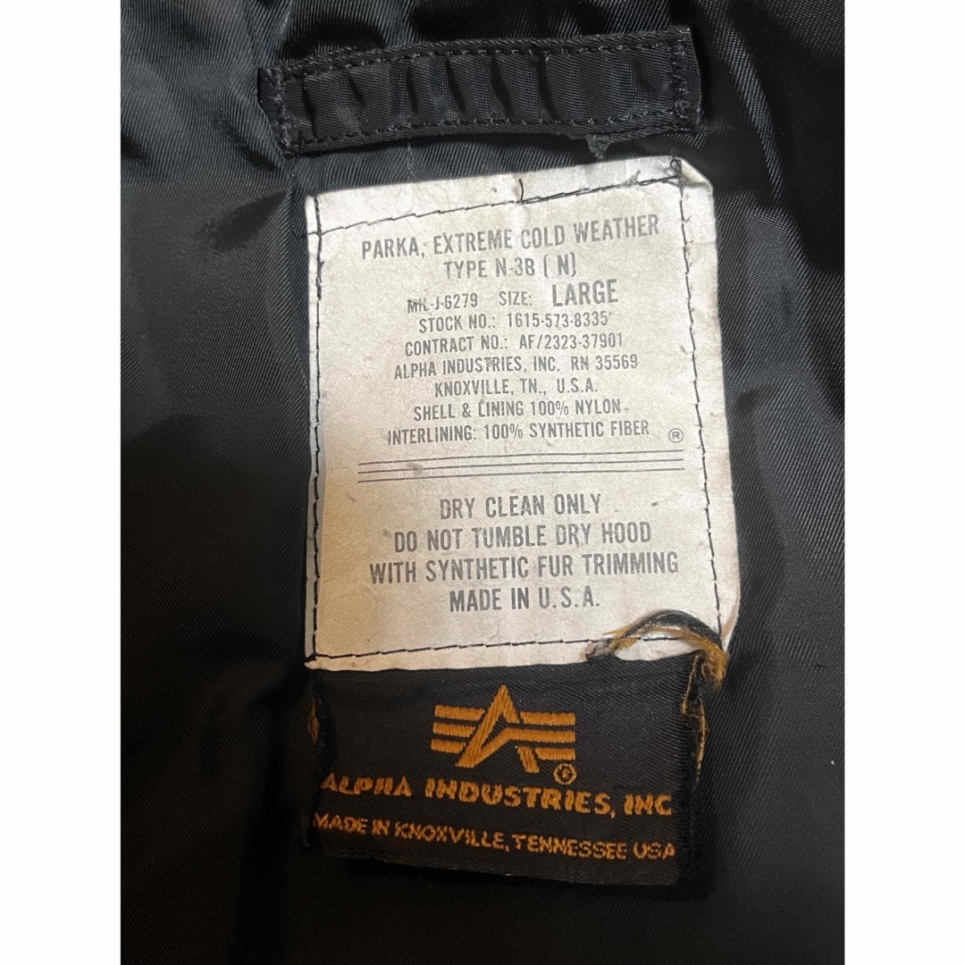 ALPHA INDUSTRIES - Alpha n-3b 80s シルバーグレー USA製の通販 ALPHA INDUSTRIES - Alpha n-3b 80s シルバーグレー USA製の通販