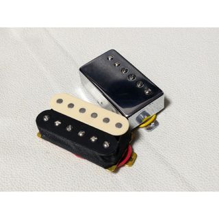 ハムバッカー ピックアップ PU×2 SET　カバード&オープンゼブラ(パーツ)